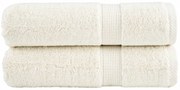vidaXL Toalhas de banho premium SOLUND 2 pcs 100x150 cm 600 gsm verde