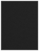 vidaXL Capacho 90x120 cm preto