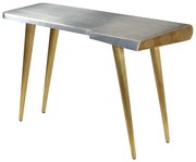 vidaXL Secretária aviador estilo aeronave vintage 120x60x76 cm