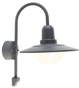 Candeeiro de parede exterior moderno cinzento escuro IP44 sensor de movimento - Herman Moderno