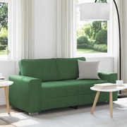 Sofá-luvas 140 cm tecido corduroy verde selva