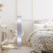 Candeeiro de Pé Moderno Candeeiro de Sala 40 W E27 com Cobertura de Li