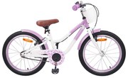 vidaXL Bicicleta Infantil 20 Polegadas para 6-11 Anos Roxo