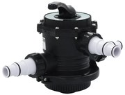 vidaXL Válvula multiportas para filtro de areia ABS 38 mm 6-vias