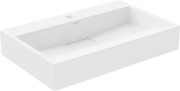 Mexen Ava lavatório de bancada em composto 1/O 60 x 38 cm, branco - 23016001