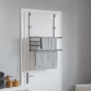 vidaXL Estendal para varanda 54x25x42 cm alumínio
