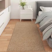 vidaXL Tapetes de área Retangular HUARTE Natural 150 x 80 cm Poliéster