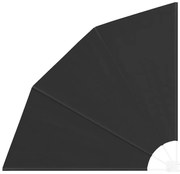 vidaXL Tela de Privacidade para Varanda Antracite 160 x 160 cm tecido