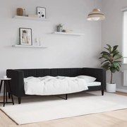 Sofá-cama 80x200 cm veludo preto