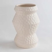 Vaso De Cerâmica Cedeira Crema - Sklum