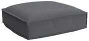 vidaXL Almofada Antracite 50 x 50 x 12 cm Tecido Oxford