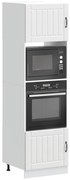 vidaXL Armários forno 2 pcs Kalmar derivados de madeira branco