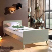 Cama infantil da Coleção BILLY (90x200cm) + Estrado Verde Azeitona