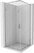 Mexen Exo cabine de duche quadrada deslizante 70 x 70 cm, transparente, cromada - 8111-070-070-01-00