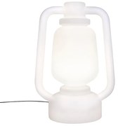Candeeiro de pé branco 110 cm IP44 - STORM Extra Large