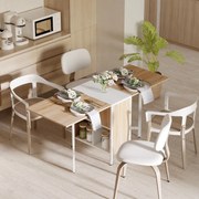 Mesa de Jantar Robie Dobrável - Design Minimalista
