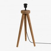 Base Para Candeeiro De Mesa ↑40 Cm Em Madeira De Mangueira Simona Madeira De Manga - Sklum