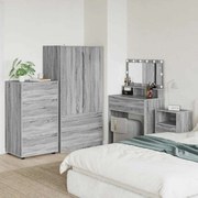 vidaXL Gabinetes de Armazenamento 2 pcs Cinza Sonoma 60 x 48 x 105 cm