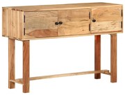 vidaXL Aparador 115x35x75 cm madeira de acácia maciça