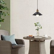 Chandelier Berceste – Preto – 24 cm x 108 cm