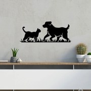 Acessório Decorativo de Parede Best Friends – Preto – 27 x 70 cm