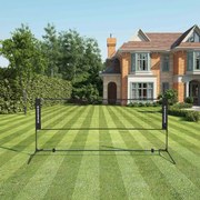 Conjunto de rede de badminton 500 x 103 x 155 cm preto