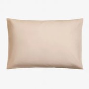 Fronha Agassi De Algodão Percal 180 Fios Rosa Peónia Claro & 50 X 75 Cm - Sklum