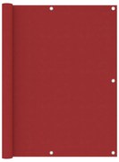Tela de varanda 120x600 cm tecido Oxford vermelho