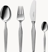 Conjunto de talheres artesanal muito polido Metropolitan, vários tamanhos