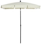 Outsunny Guarda-Sol Retangular Grande Ângulo Ajustável Proteção Solar UV Jardim Terraço Resistente Design Moderno 198x130x240 cm Bege | Aosom Portugal
