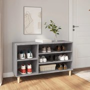 vidaXL Sapateira 102x36x60 cm derivados de madeira sonoma cinza