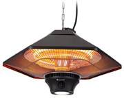 Aquecedor elétrico Blumfeldt Heat Hexa preto (2000 W)