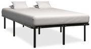 Estrutura de cama 120x200 cm metal preto