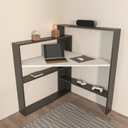 Secretária Kelly – Preto e Branco – 93,6 cm x 114 cm