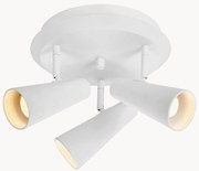 Candeeiro de teto em metal Crest