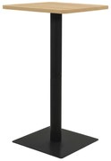 vidaXL Mesa bistrô 50x50x107 cm cor carvalho