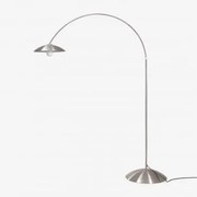 Luminária De Chão Externa De Ferro Lomira Cinza Cromado - Sklum