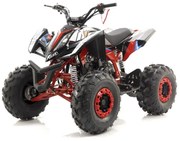 MINI MOTO 4 GASOLINA PARA CRIANÇAS velocidade até 45Km/h Roan 125cc semiautomático Falcon RN-1-2-3 R8 AZUL