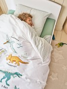 Conjunto de cama para criança, Magicouette Corações branco estampado