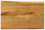 vidaXL Tampo de mesa c/ borda viva 50x40x3,8 cm mangueira maciça