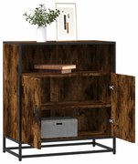 vidaXL Aparador 68x35x76 cm deriv. de madeira carvalho fumado