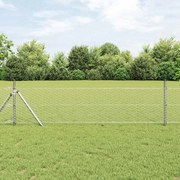 vidaXL Cerca Hexagonal 0,5 x 10m em Aço Galvanizado