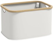 Cesto para Roupa Dobrável Cesto para Roupa Suja 36 L com Pega para Cas