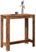 Mesa de bar 102x50x103,5 cm derivados de madeira madeira velha