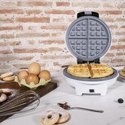 Máquina de waffles elétrica 3 em 1 Fun Gofrestone 3in1. 700 W, placas intercambiáveis com revestimento ecológico, design circular, indicador luminoso,