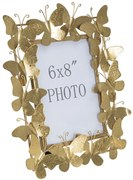 QUADRO BUTTERFLY GLAM CM 28X11,5X30,5 (MEDIDA INTERNA CM 15X20)