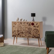 Console Mega – Sonoma Oak – 120x90x36 cm