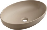 Mexen Cornelia lavabo de bancada 50 x 37 cm, cappuccino mate - 21885064
