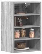 vidaXL Armário suspenso “Riga” 40x29,5x60cm cinzento sonoma