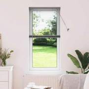Persiana de Janela Cinzento-escuro 60 x 130 cm Alumínio